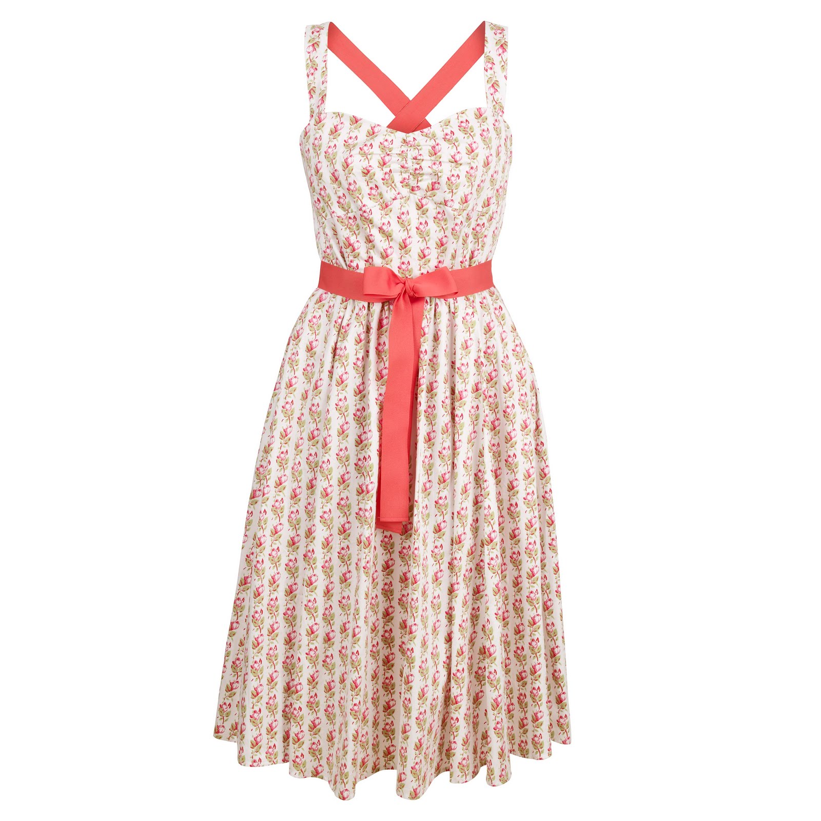 A Spring In The Step And A Song On The Lips With Breezy Spring Dresses