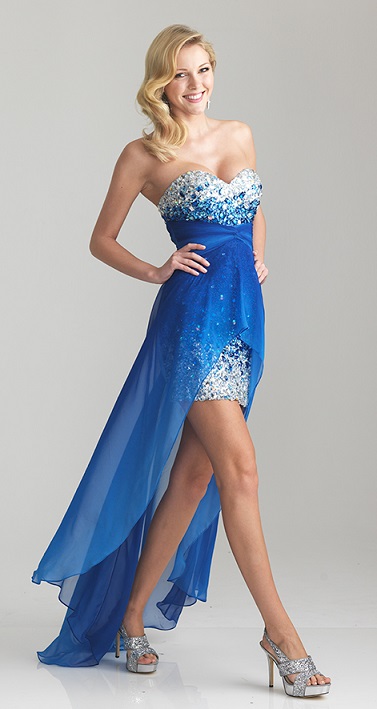 Stunningly Beautiful With A Royal Blue Dress