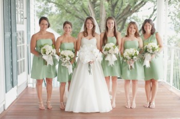 mint green bridesmaids dresses