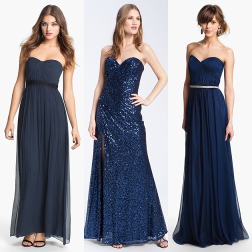 How To Look Ravishingly Elegant In Navy Blue Dresses | Navy Blue Dress